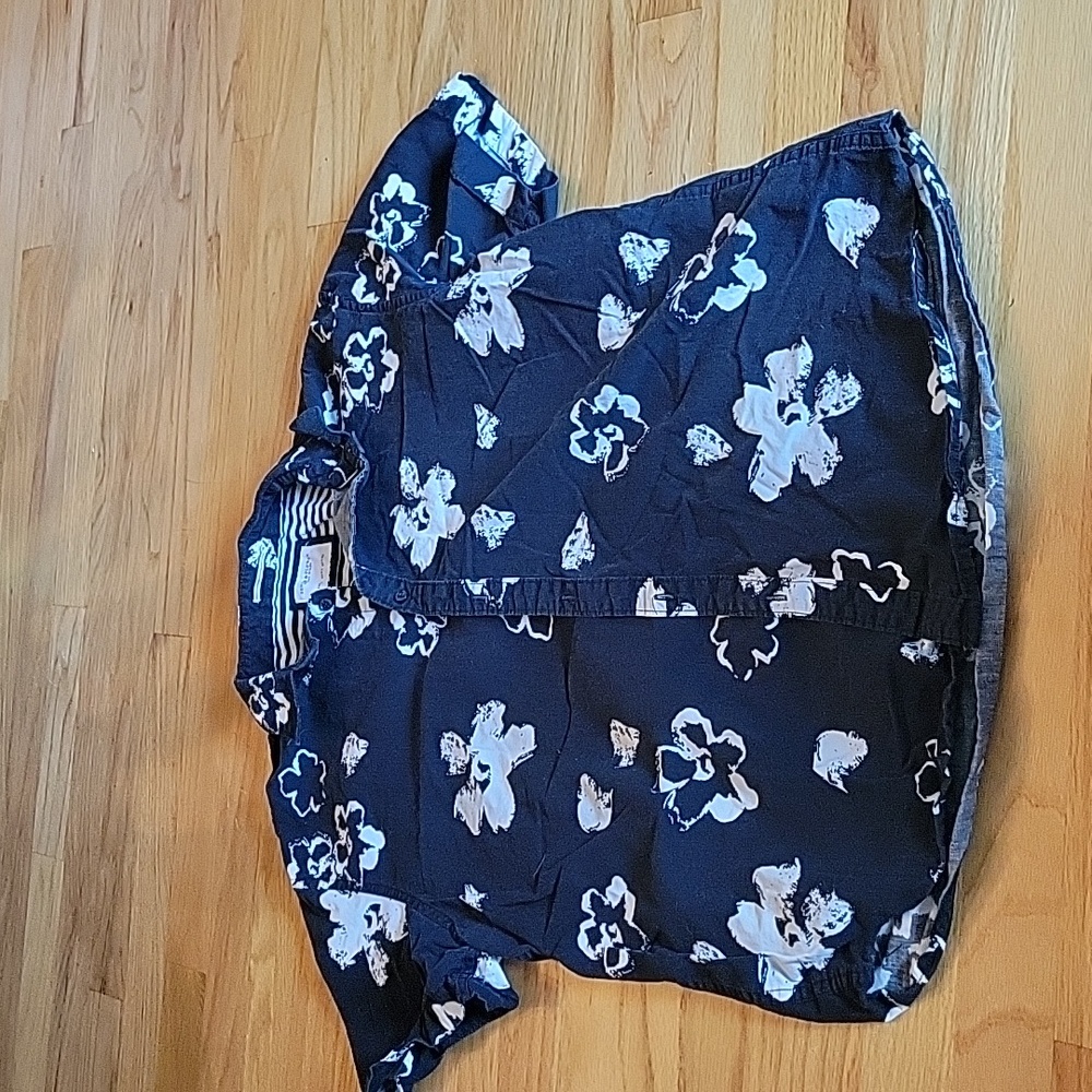 Floral Button Down